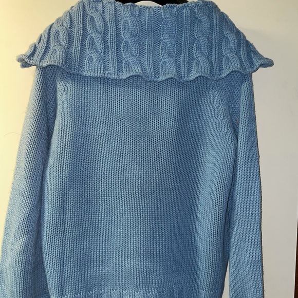 Vintage Knit Zip Up Sweater - Picture 4 of 4